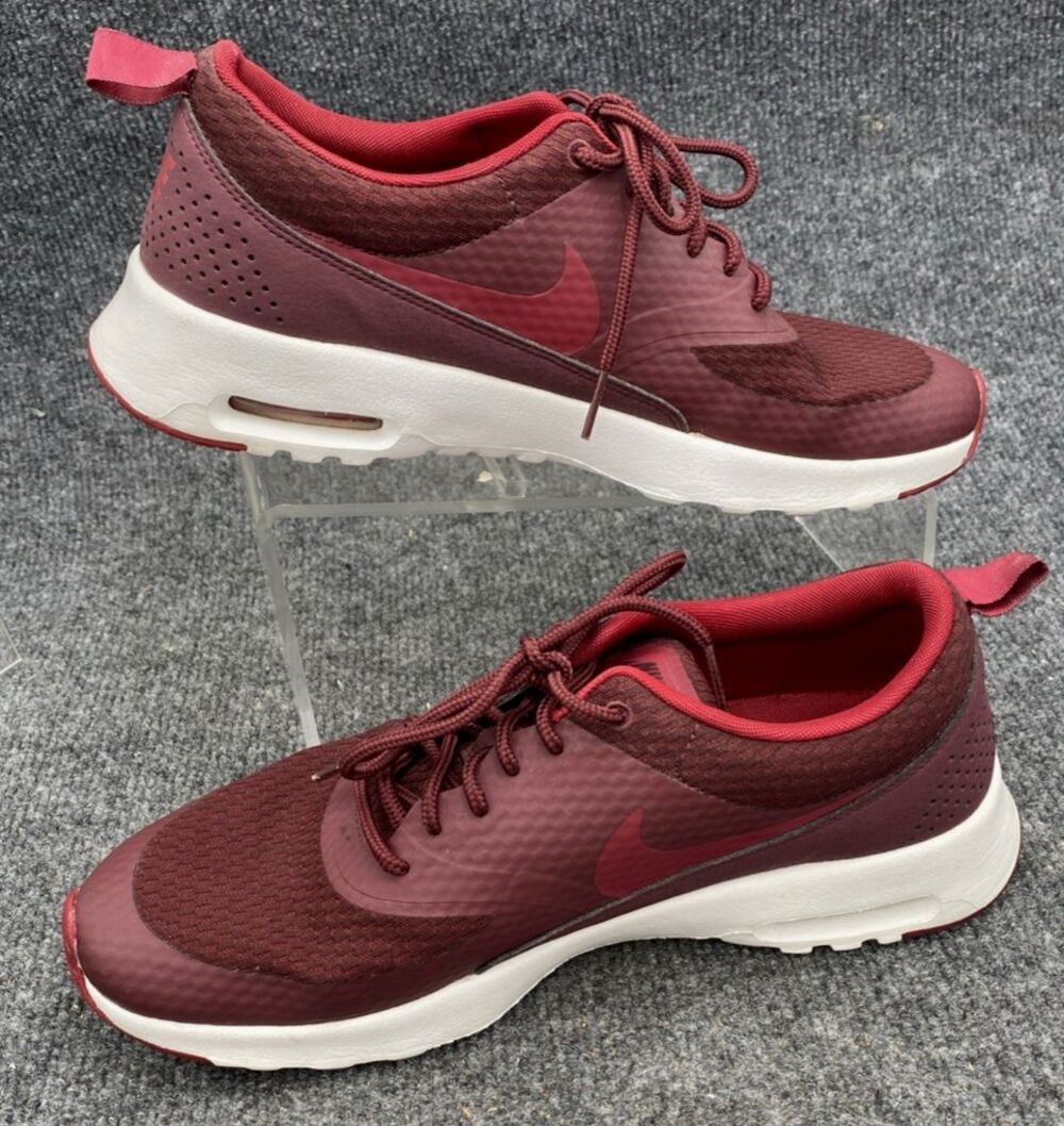 Nike Air Max Thea Night Maroon Noble Red 819639-600 Women's 9.5 EUR 41 Sneaker